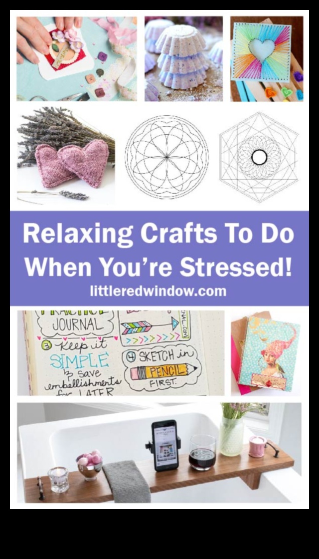 Crafting for Relaxation: DIY Projects for Stress Relief