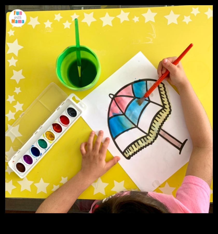 Kids' DIY Watercolor Adventure: Εξερεύνηση χρωμάτων με πινέλα