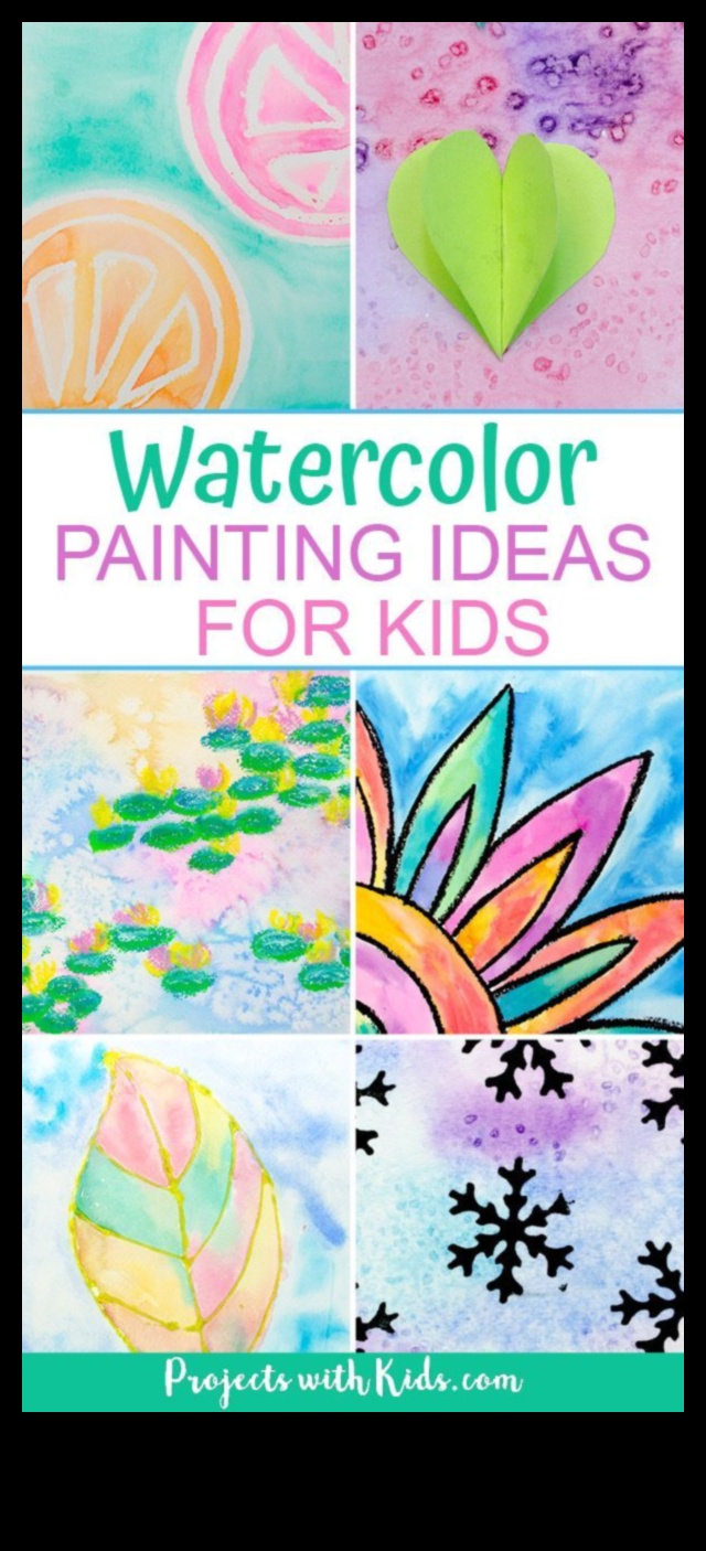 Kids' DIY Watercolor Adventure: Εξερεύνηση χρωμάτων με πινέλα