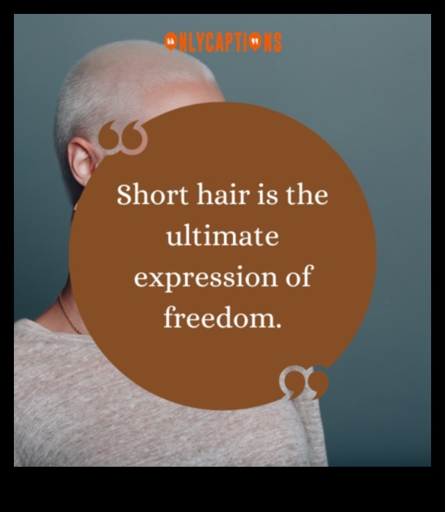 Κοντά μαλλιά, μην νοιάζεστε: Αγκαλιάζοντας την ελευθερία και την ατομικότητα