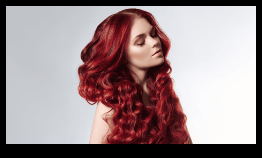 Ruby Reverie: Κόκκινα και καστανόξανθα χτενίσματα για ονειρεμένες δηλώσεις μόδας