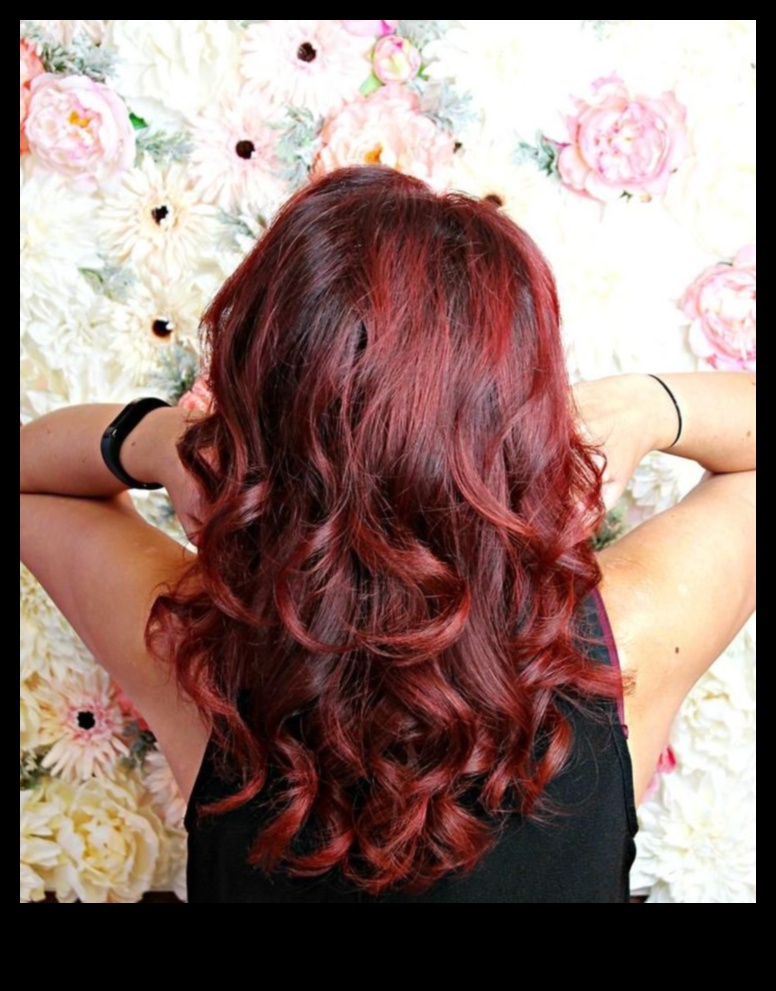 Ruby Reverie: Κόκκινα και καστανόξανθα χτενίσματα για ονειρεμένες δηλώσεις μόδας