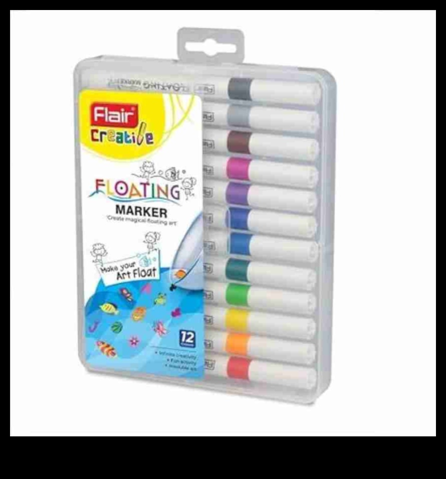 Μαρκαδόρος και σύντηξη νερού: Δημιουργία υδατικών εφέ σε σχέδια