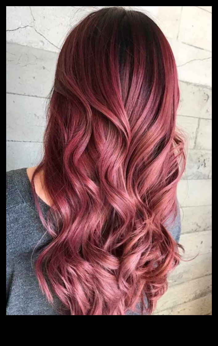 Rosewood Radiance: Σαγηνευτικές ιδέες για βαφές μαλλιών σε κόκκινο-καφέ