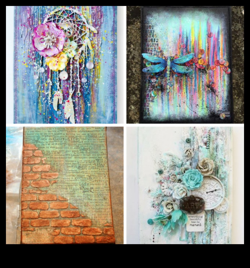 Τεχνικές Χειροτεχνίας για Μικτά Μέσα: Συνδυασμός Υλικών για Καλλιτεχνία