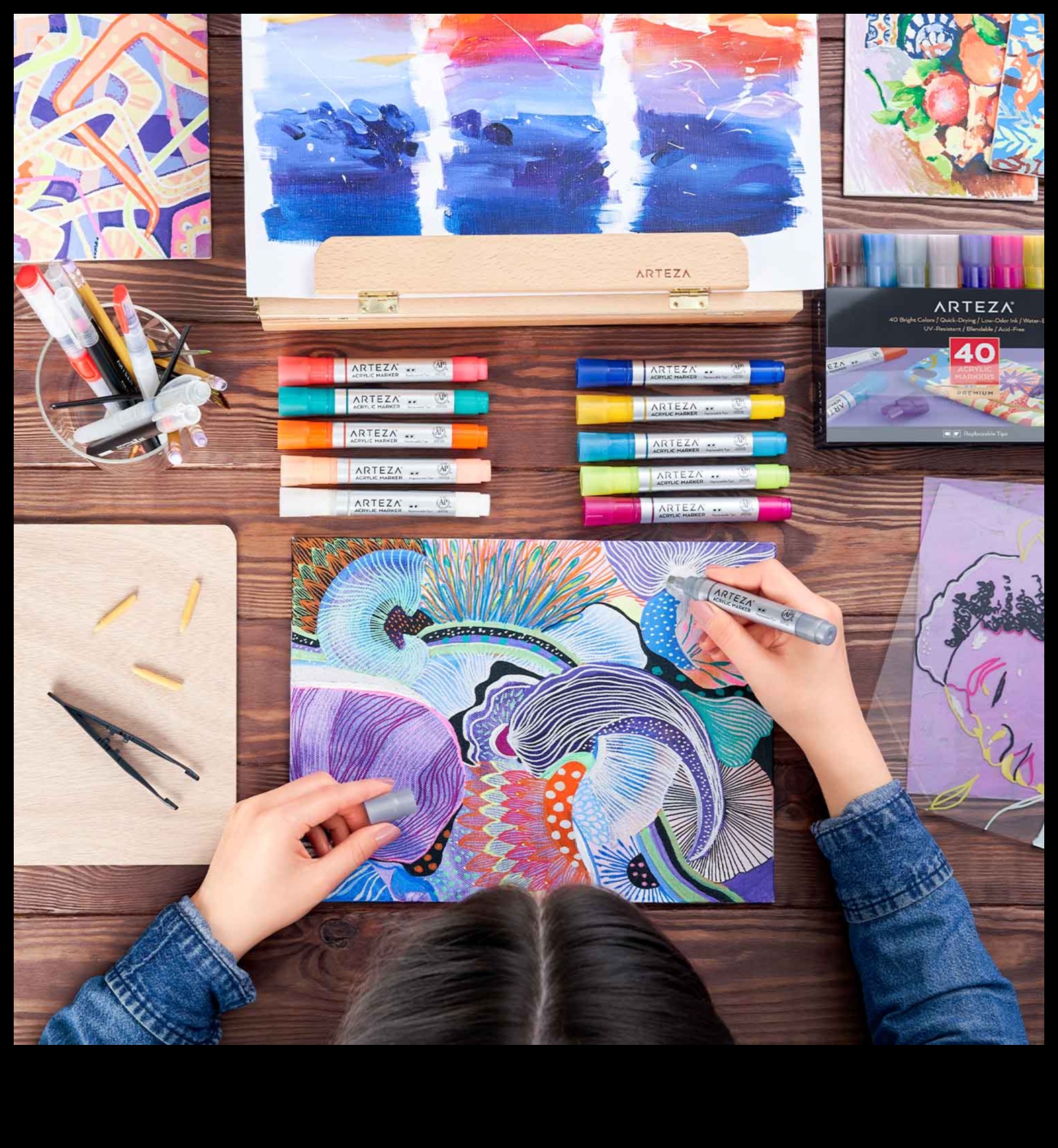 Marker Symphony: Δημιουργία αρμονικών συνθέσεων σε χρώμα