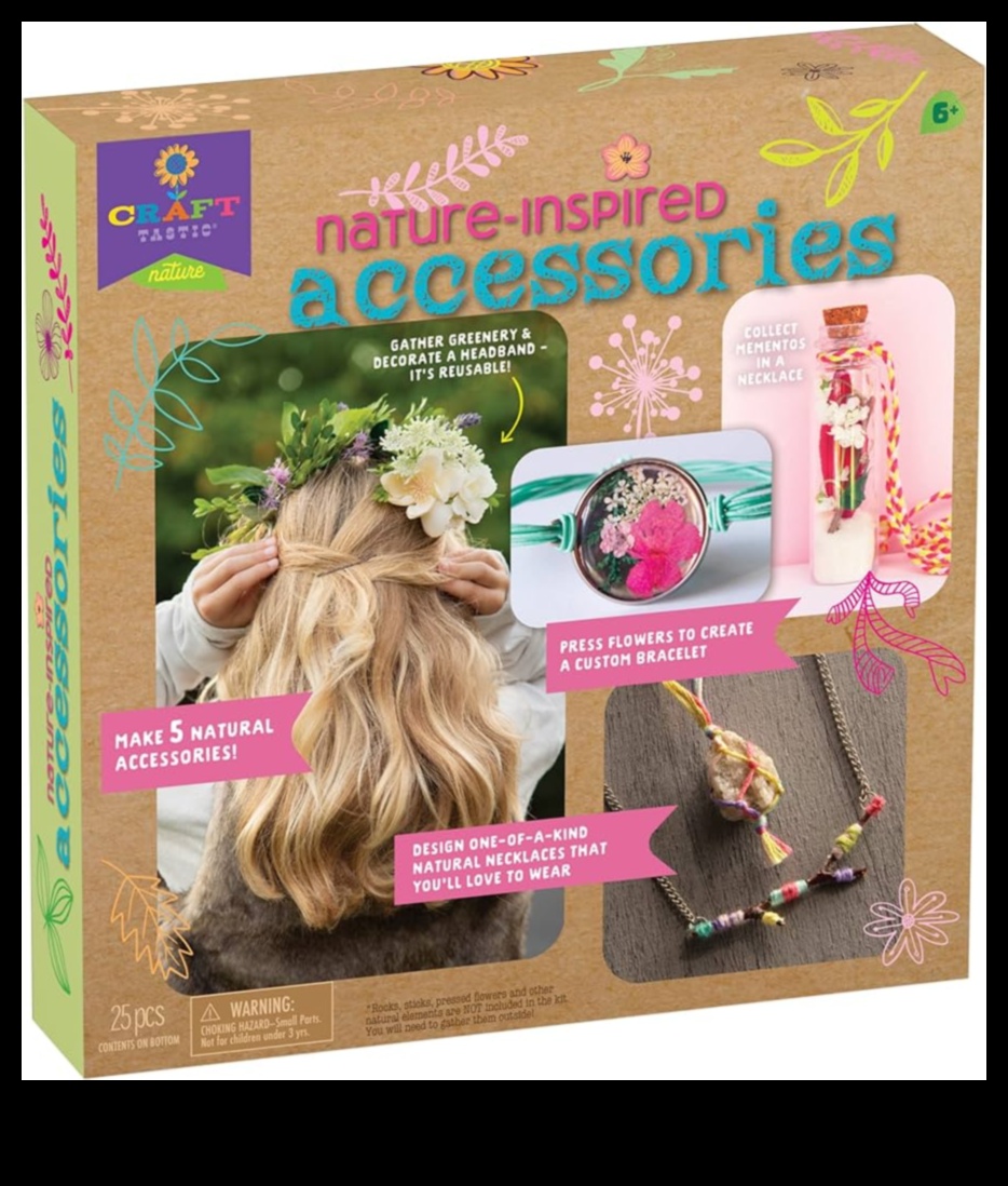 Αξεσουάρ DIY εμπνευσμένα από το Nature's Bounty: Χειροτεχνία με φύλλα και λουλούδια