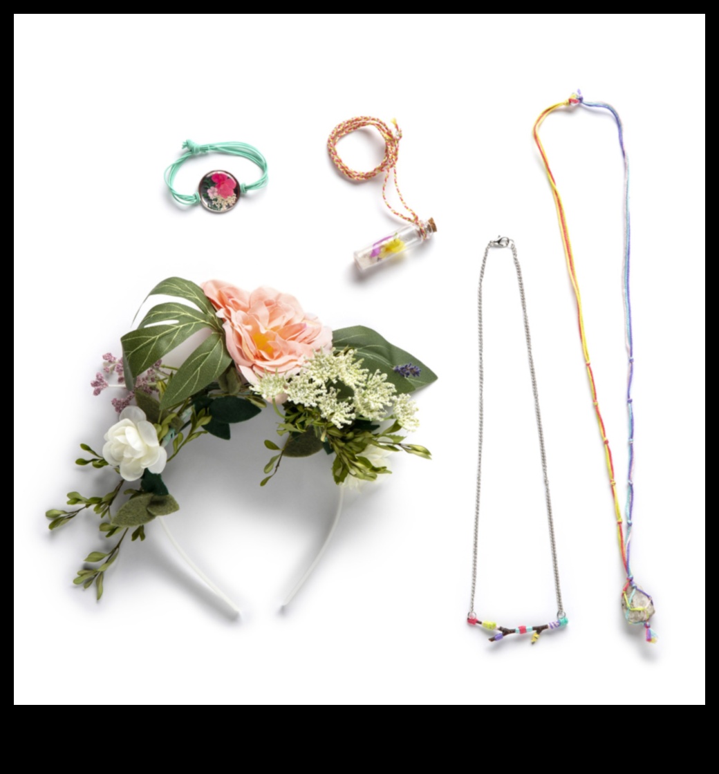 Αξεσουάρ DIY εμπνευσμένα από το Nature's Bounty: Χειροτεχνία με φύλλα και λουλούδια