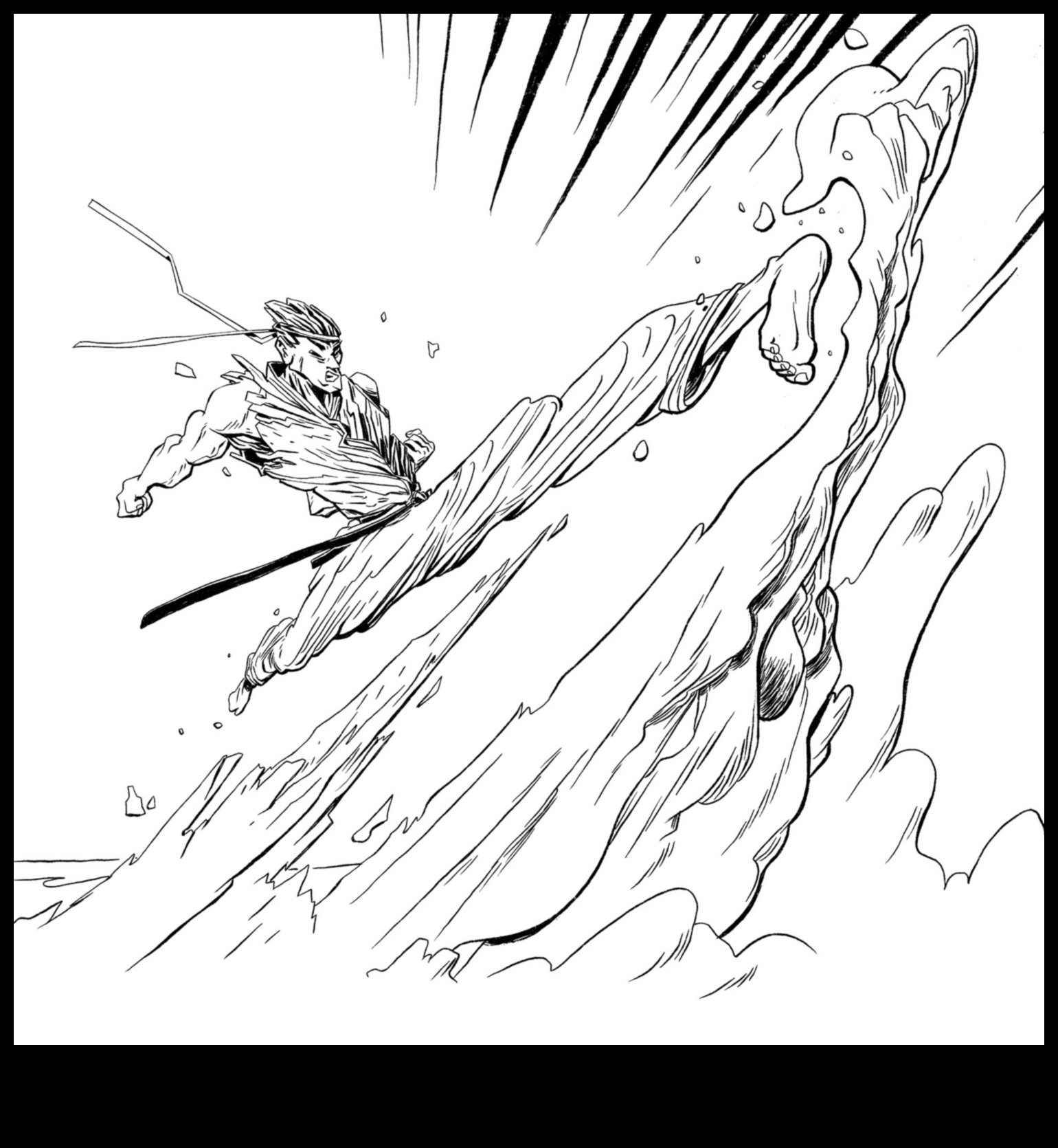 Ένταση μελάνης: Επίτευξη έντονων γραμμών στην τέχνη Manga