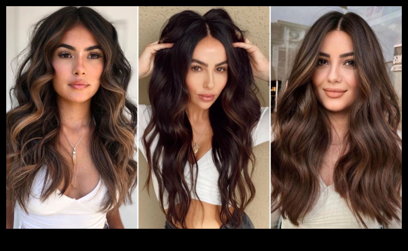 Κομψά και ίσια ή ογκώδη κύματα: Επιλογές για μελαχρινή υφή