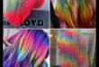 Radiant in Rainbow: Short Hairstyles for a Bold Spectrum