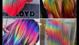 Radiant in Rainbow: Short Hairstyles for a Bold Spectrum