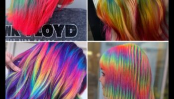 Radiant in Rainbow: Short Hairstyles for a Bold Spectrum