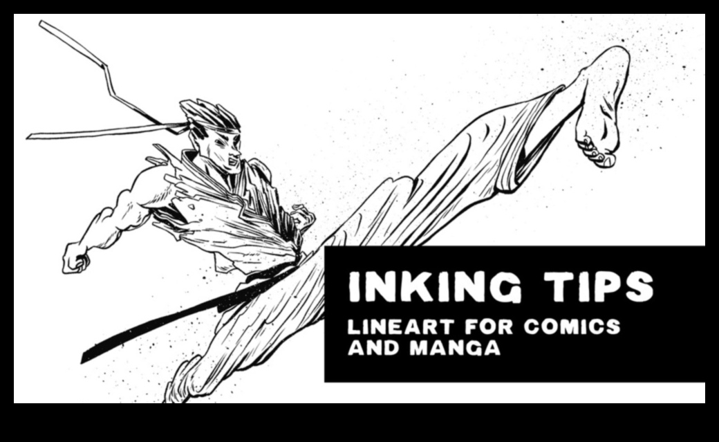 Ένταση μελάνης: Επίτευξη έντονων γραμμών στην τέχνη Manga