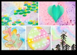 Kids' DIY Watercolor Adventure: Εξερεύνηση χρωμάτων με πινέλα