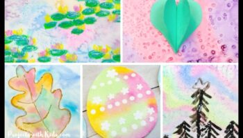 Kids' DIY Watercolor Adventure: Εξερεύνηση χρωμάτων με πινέλα